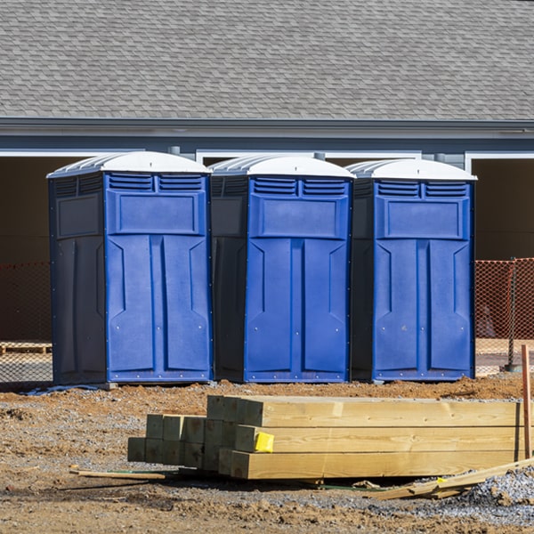 are there any restrictions on what items can be disposed of in the portable restrooms in Clam Lake MI